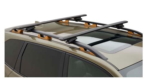 how wide are the factory crossbars on a subaru crosstrek